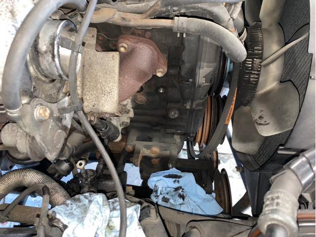 滋賀県】TOYOTA 78プラド ランドクルーザープラド オルタネーター 交換