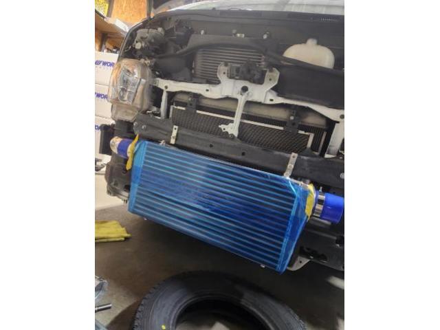 ハイエース ダミーインタークーラー取り付け｜グーネットピット