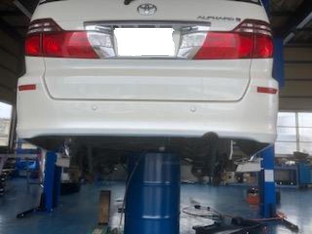 アルファードG リヤ アクスル ビームブッシュ交換｜グーネットピット