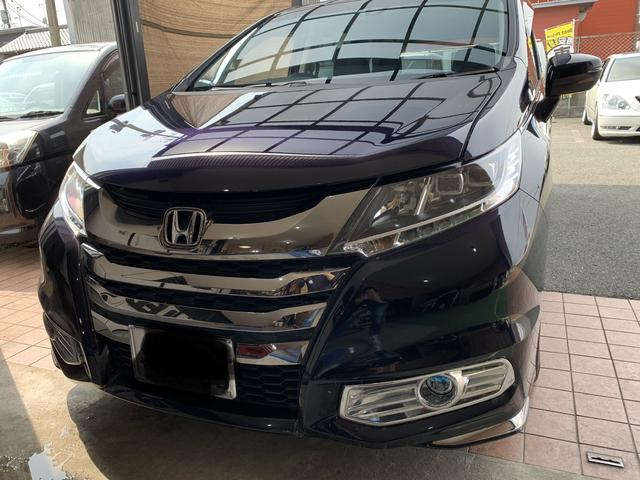 ホンダ オデッセイ RC1 ヘッドライト コーティング 綺麗 ピカピカ