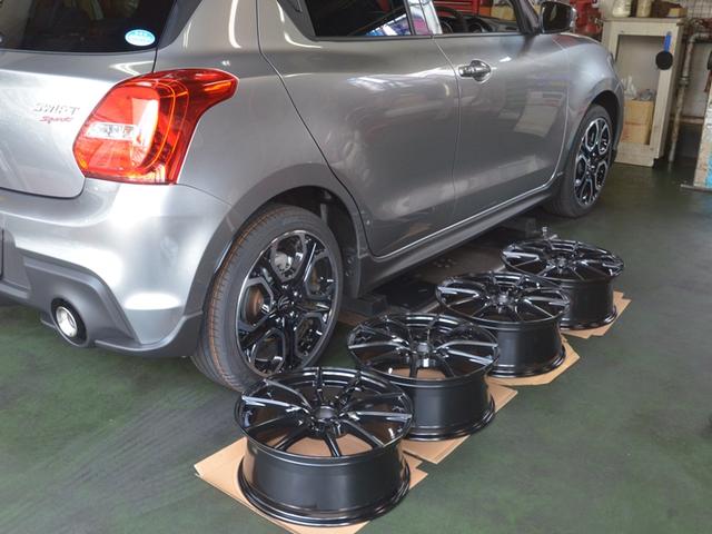 スズキ ZC33S スイフトスポーツ 17インチホイール持込みでの組み込み