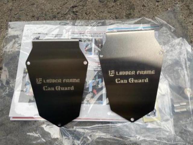 盗難対策にキャンガード ランドクルーザープラド キャンガード装着