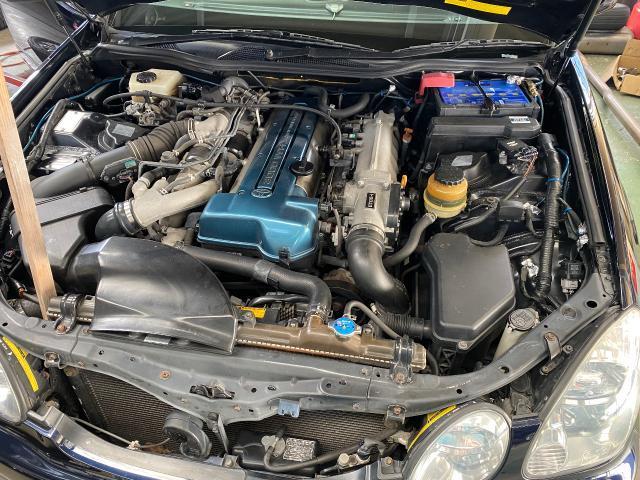 JZS161 TOYOTA アリスト 2jz ターボエンジン ワコーズ プロステージS