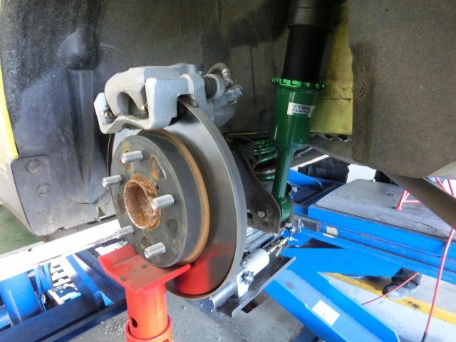 スイフトスポーツ ZC33S 車高調 テイン フレックスZ 取り付け｜グー