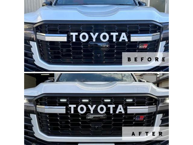 トヨタ ランドクルーザー300 GRスポーツ ランクル LEDグリルマーカー