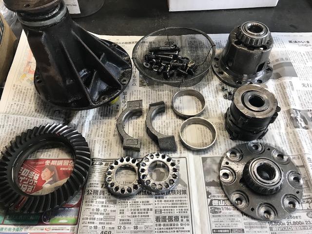 トヨタ AE86 デフO／H デフオーバーホール LSD シム増し