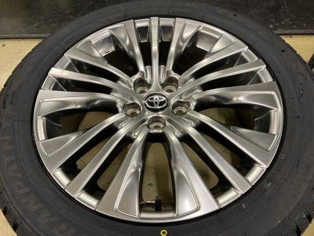 新品ダンロップ SUV用 スタッドレス付！ハリアー純正19インチ