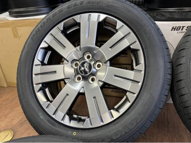 冬用!! 三菱 デリカ D:5 ジャスパー 純正 18インチ ピレリ 225/55R18