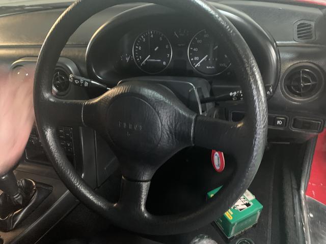 ユーノスロードスター ステアリング交換 ナルディ 唐津市 伊万里市