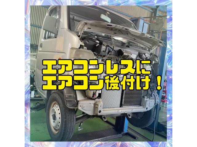 スズキ キャリィ 純正カーエアコンキット 取り付け 西尾市からのお客様
