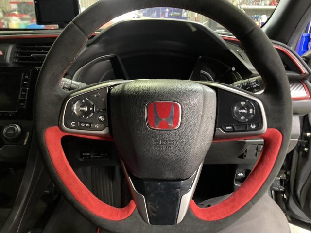 ホンダ シビックTYPE－R 持ち込みステアリング交換 名古屋市 天白