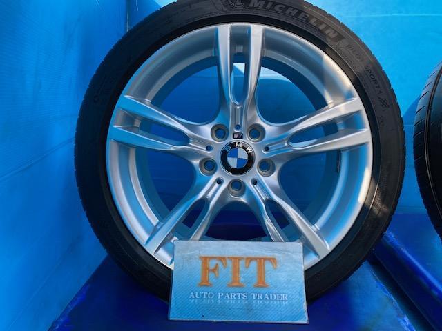 BMW3シリーズMスポーツ純正18インチ入庫です。 スタースポーク