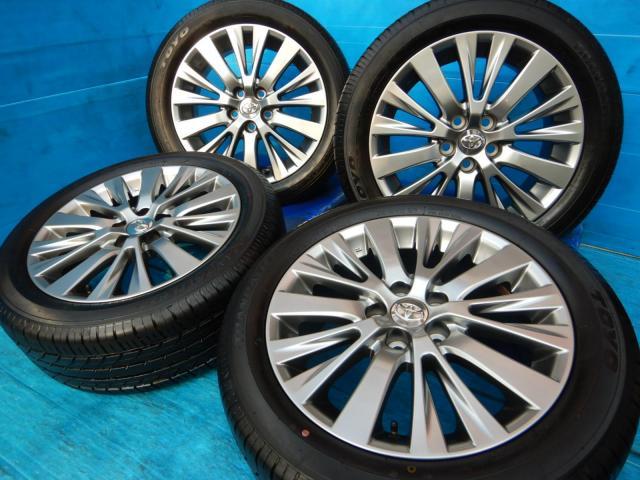 アルファード、ヴェルファイアの20系後期型純正18インチ入庫です