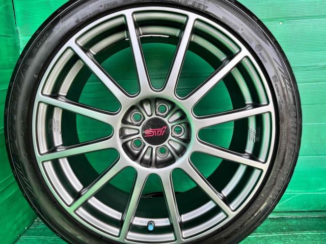 かなり状態の良いスバルSTi 純正18インチ入庫です！ スバルSTi 純正