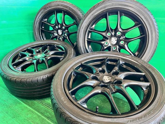 ポルシェボクスター（986）純正17インチ入庫です！ ノーマル戻し