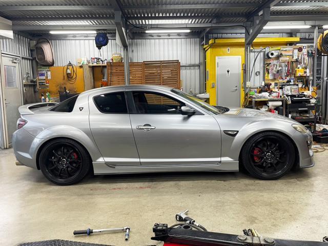 マツダ RX8 BLITZ ZZR 車高調 注文・取付施工 沖縄県 沖縄市 北中城村