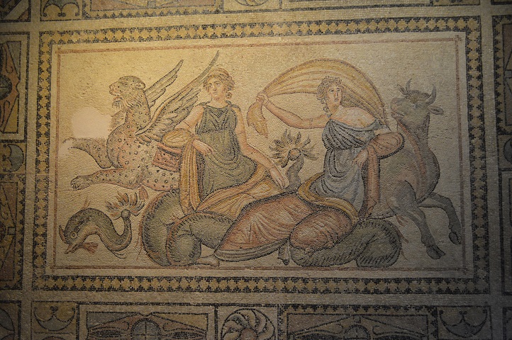 世界最大といわれるモザイク博物館「Zeugma Museum」 (トルコ