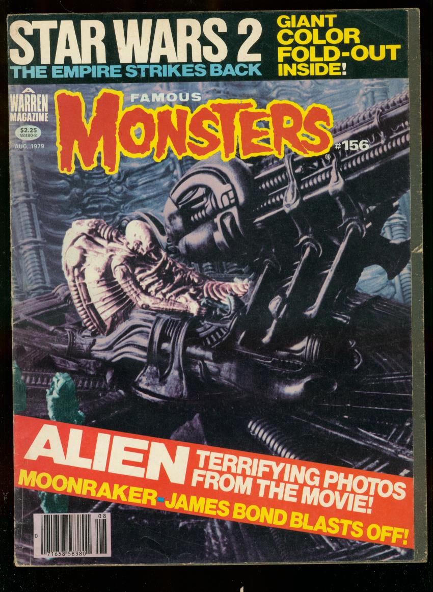 Famous Monsters Of Filmland #156 1979- ALIEN STAR WARS VG-: (1979