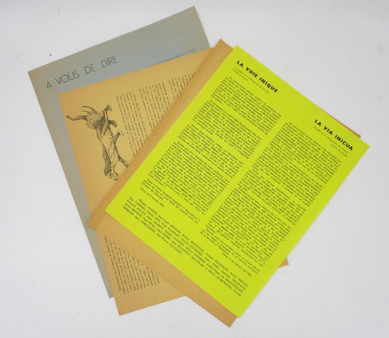 BIEF Jonction Surréaliste. n°s 1-12, 1958-1960. by BRETON (André