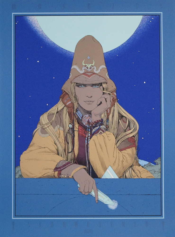 Starwatcher IV - Serigraphy - Print by Moebius (Jean Giraud
