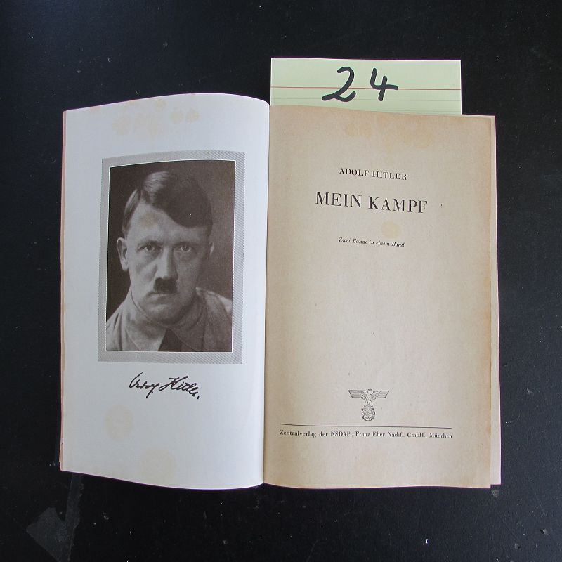 Mein Kampf 我が闘争1942年Wedding版ハードカバー