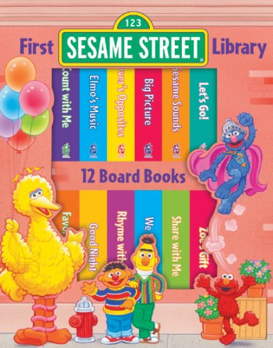 First Sesame Street Library 12 Volume Boxed Set: 9781412774512
