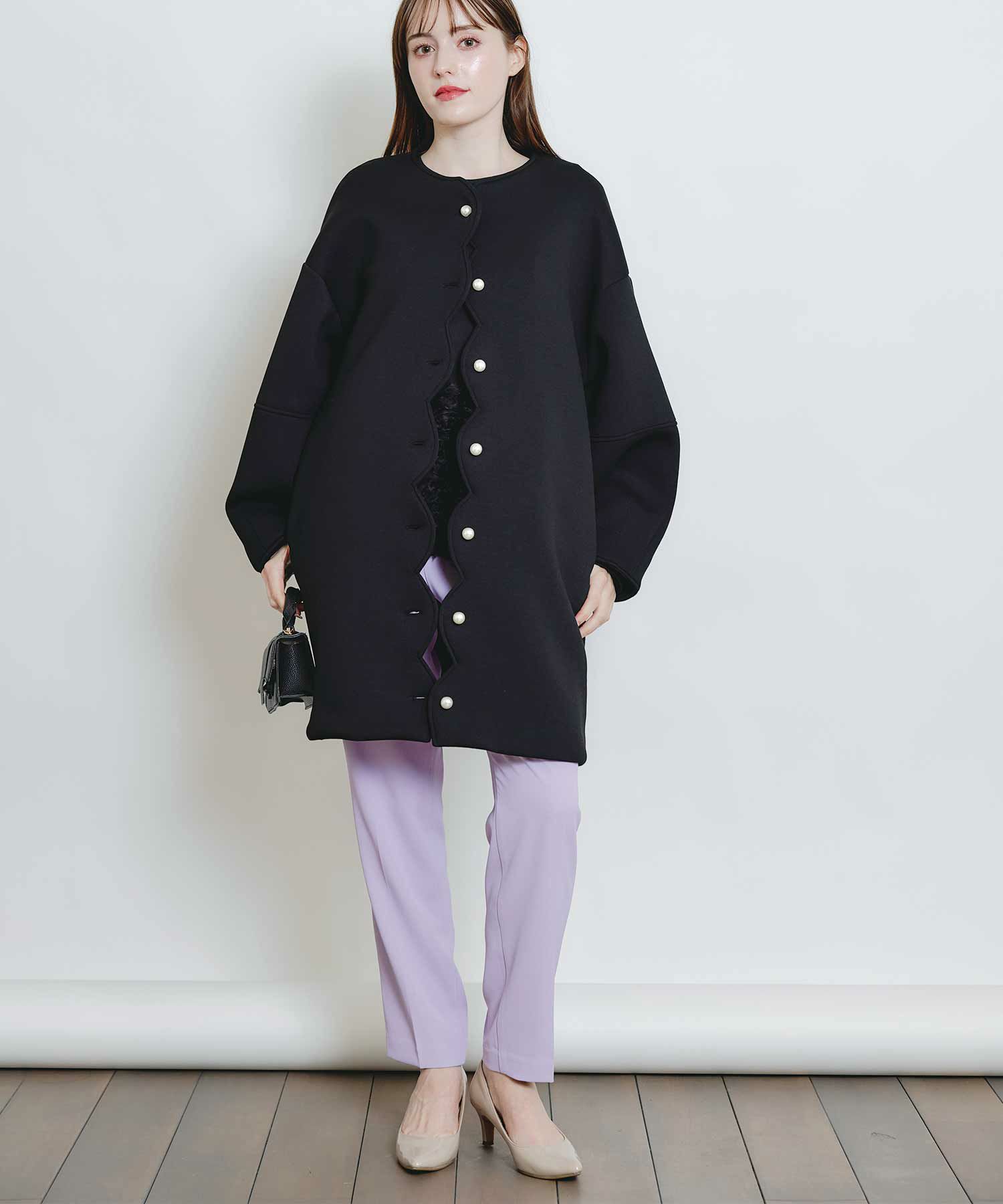 スカラップボンディングコート | PICCIN (ピッチン) 公式通販