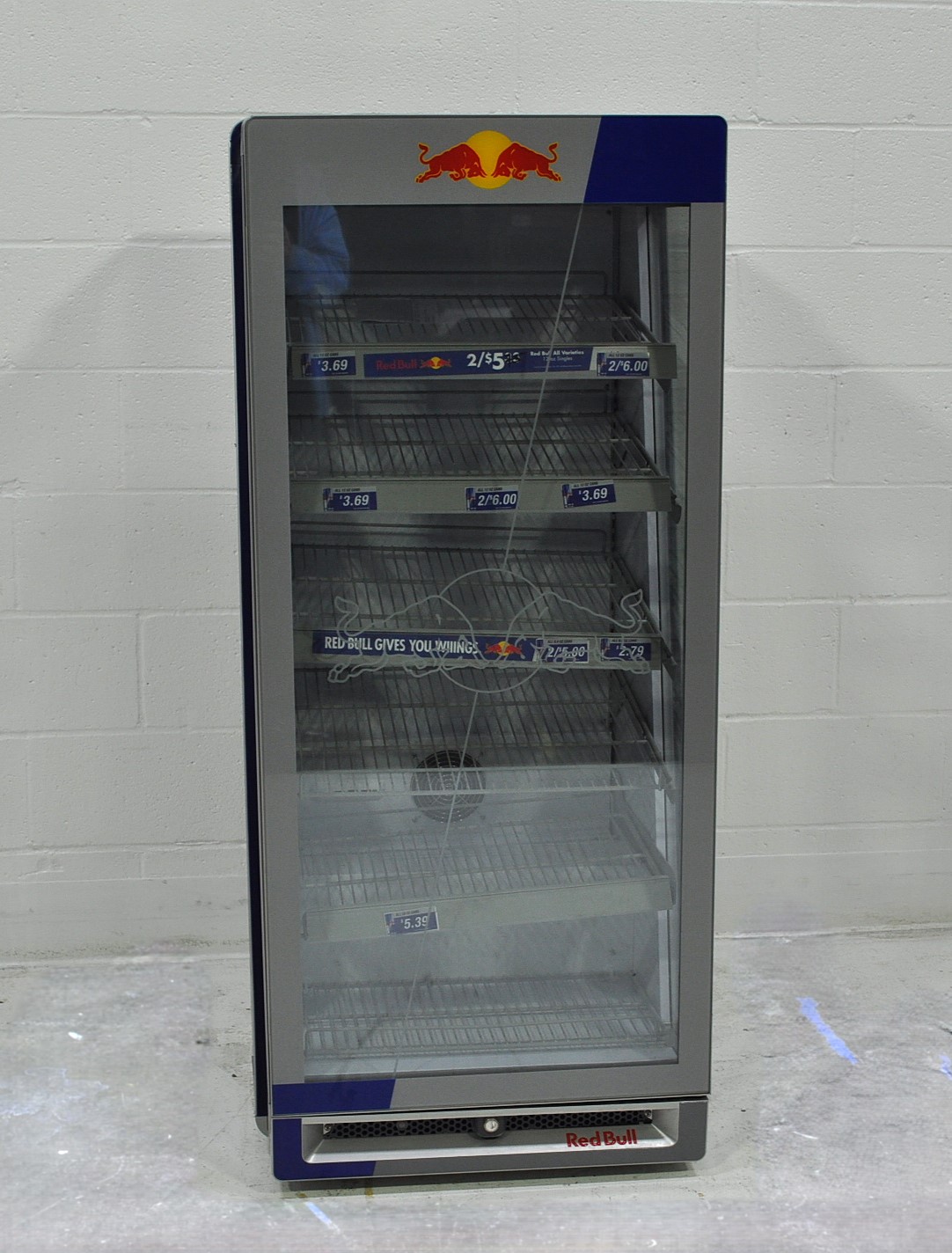 Used GDC Large Red Bull Merchandiser Cooler | SKU 264746 SOLD