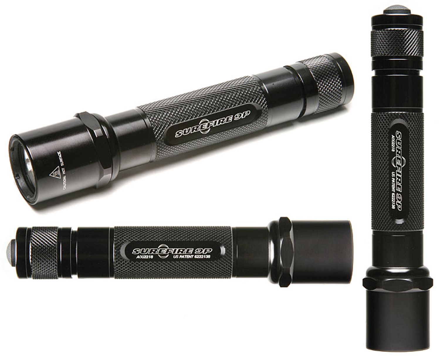 SureFire Black 9P Original Compact Incandescent Flashlight 6.5