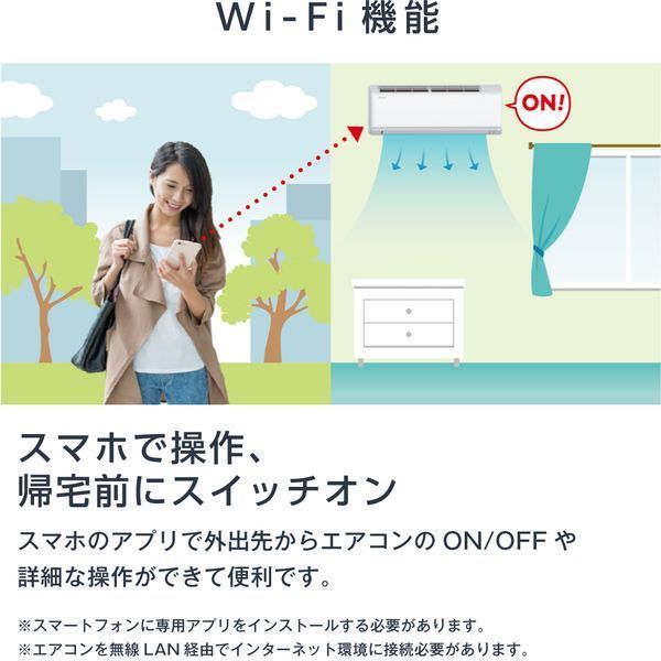 Hisense HA-G22E-W Gシリーズ [エアコン (主に6畳用)] | 激安の新品