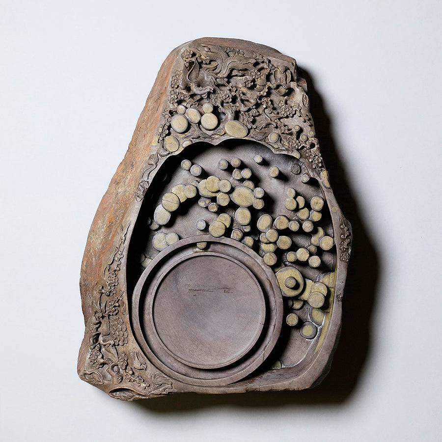 宋坑 彫花硯 加厚 表眼柱 – PIGMENT TOKYO