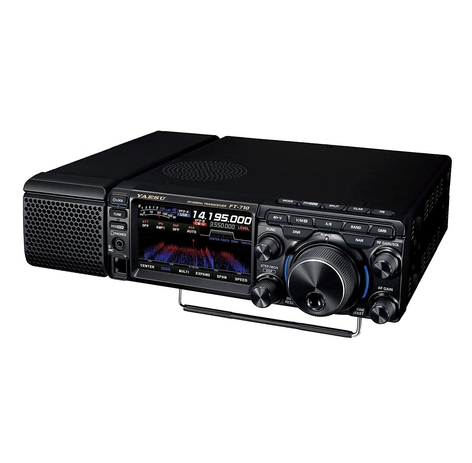 Yaesu FT-710 AESS SDR HF transceiver with SP-40