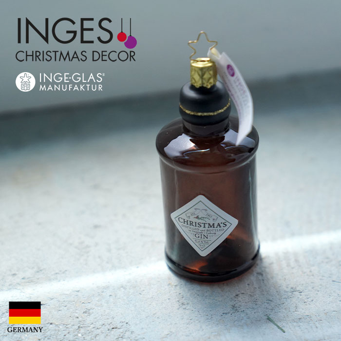 クリスマスツリー オーナメント ドイツ INGE-GLAS MANUFAKTUR（インゲ