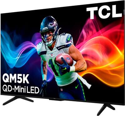 megane TCL 50K600U 50インチ 4K 薄型 TCL、スリムデザインを採用した5