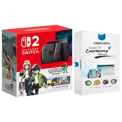 Switch 2 Pokémon Legends: Z A Bundle with MightySkins