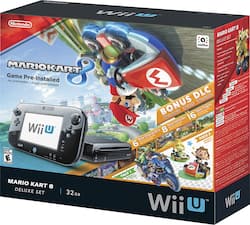 Nintendo Wii U 32GB Console Deluxe Set with Mario Kart 8 WUPSKAGP