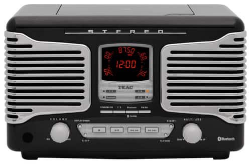 Customer Reviews: TEAC Retro Bluetooth Radio CD Player Black