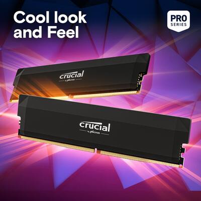 Crucial Pro Overclocking 32GB (2x16GB) DDR5 6000MHz C36 UDIMM