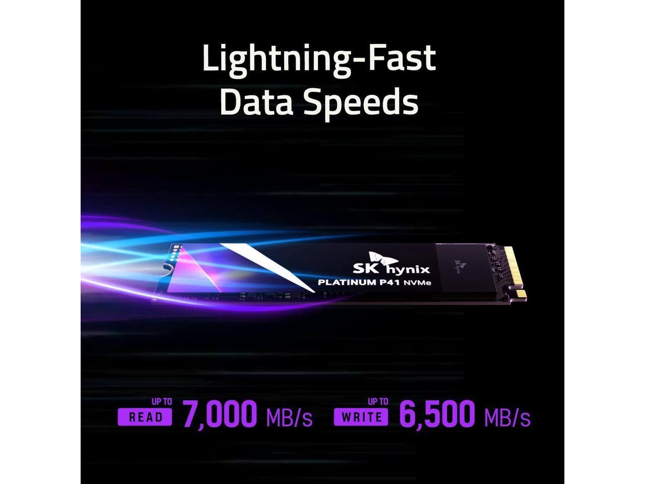 SK hynix Platinum P41 M2 SSD 2TB, M.2 2280 NVME PCIe Gen4.0