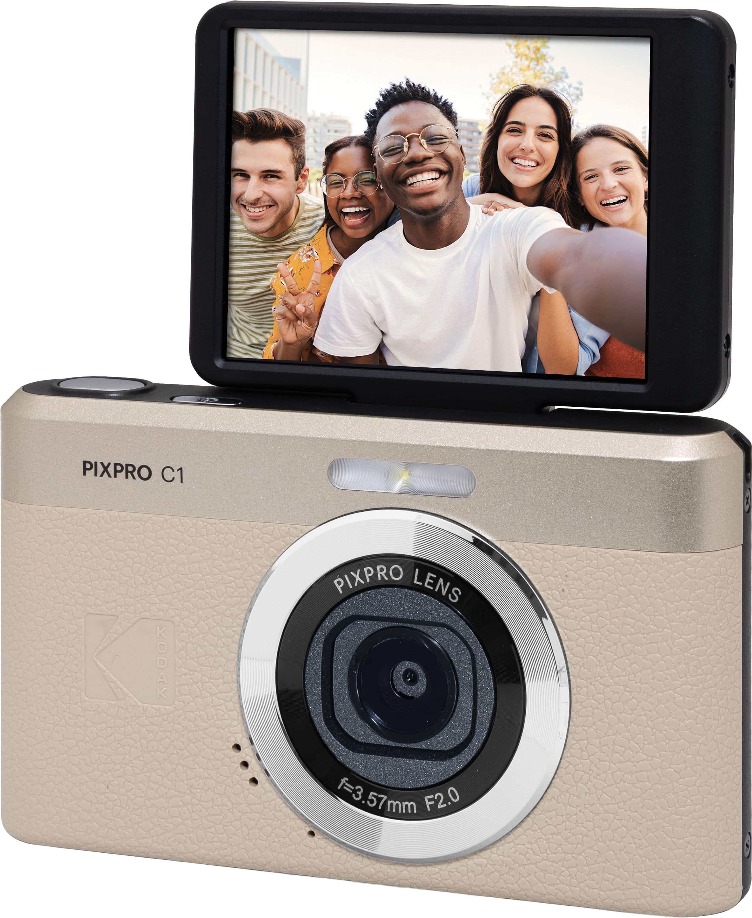 Kodak PIXPRO C1 Digital Camera Brown DSC-C1-BN-US-1 - Best Buy