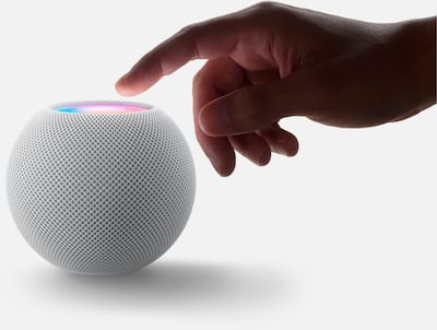Apple HomePod mini Blue MJ2C3LL/A - Best Buy