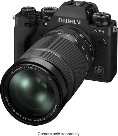 Fujifilm XF70 300mmF4 5.6 R LM OIS WR Lens Black 16666868 - Best Buy