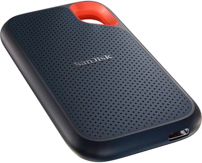 SanDisk Extreme Portable 4TB External USB C NVMe SSD Black
