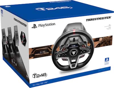 Thrustmaster T248 Racing Wheel and Pedal Set for Playstation 5