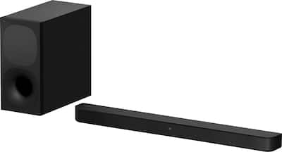 Sony HT S400 2.1ch Soundbar with powerful wireless Subwoofer Black