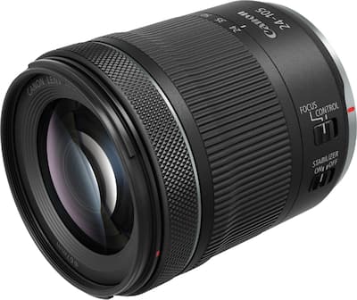 Canon RF24 105mm F4 7.1 IS STM Standard Zoom Lens for EOS R Series