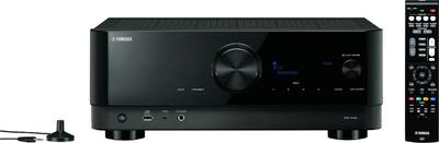 Yamaha RX V4A 5.2 channel AV Receiver with 8K HDMI and MusicCast