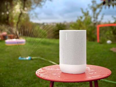 Sonos Move 2 Portable Durable Smart Speaker (Each) White MOVE2US1