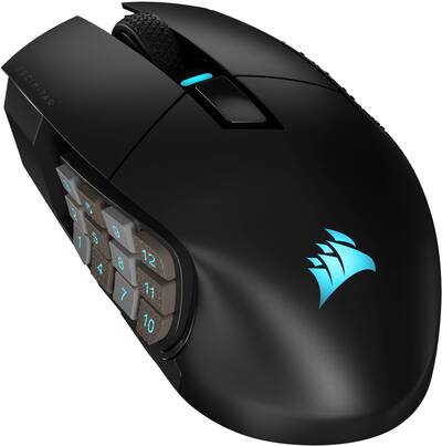 CORSAIR Scimitar Elite Wireless Optical Gaming Mouse with 16