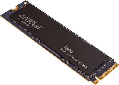 Crucial T500 2TB Internal SSD PCIe Gen 4 x4 NVMe M.2 with 3D TLC